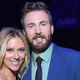 Scarlett Johansson and Chris Evans